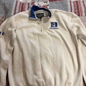Colosseum Athletics Duke Blue Devils 1/4 zip super soft sweatshirt 2XL